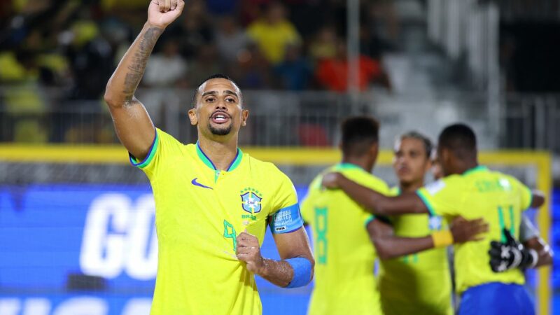 Brasil conquista heptacampeonato da Copa do Mundo de beach soccer