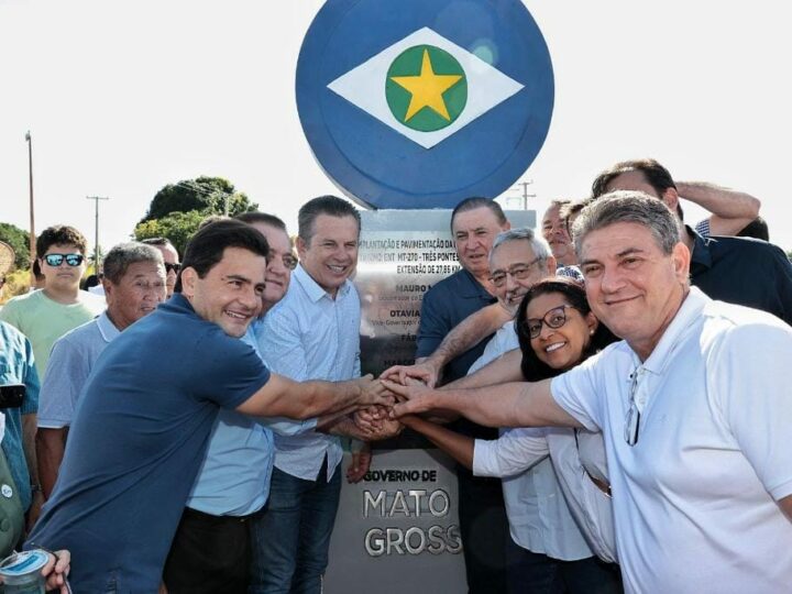 Governo entrega neste sábado 123 km de asfalto em Rondonópolis