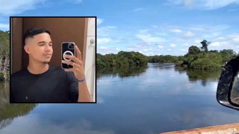 Lancha provoca onda, faz barco virar e mata jovem de 20 anos em rio; bombeiros fazem buscas