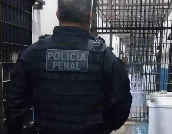 Operação Argos realiza revistas e faxina geral na penitenciária de Várzea Grande