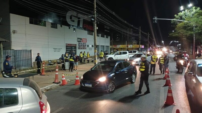 Operação Lei Seca prende 11 condutores por embriaguez na avenida Beira Rio, em Cuiabá