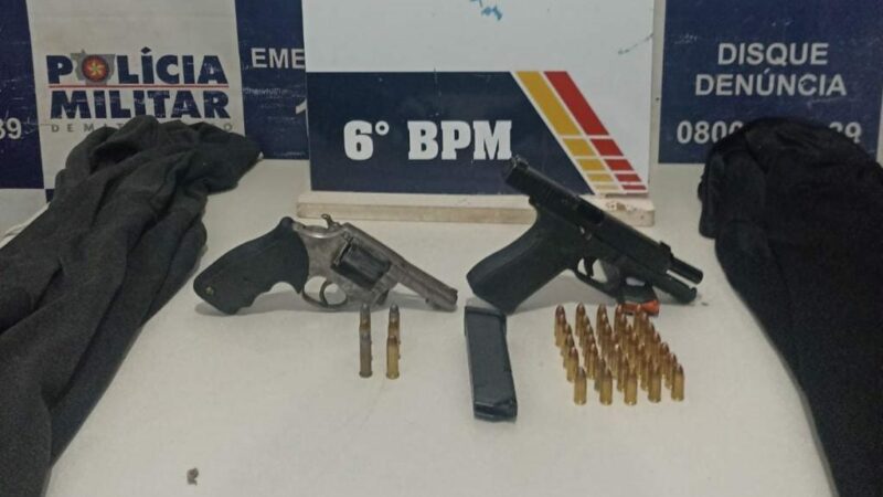 PM prende faccionados em flagrante por execução de rival em Cáceres