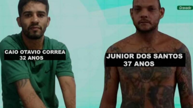 Polícia faz buscas por presos que fugiram de viatura durante transferência para a PCE