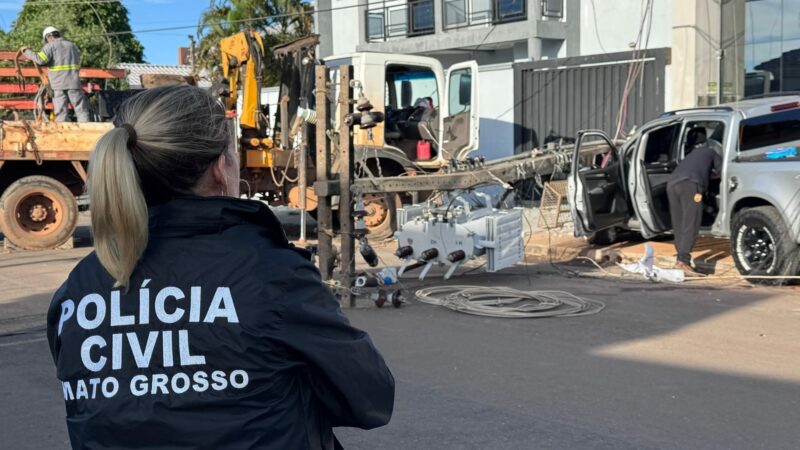 Troca de tiros termina com um morto e dois feridos após briga de trânsito em MT