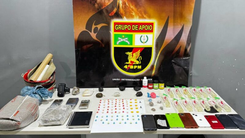 PM prende três homens e apreende maconha e drogas sintéticas em Várzea Grande e Cuiabá