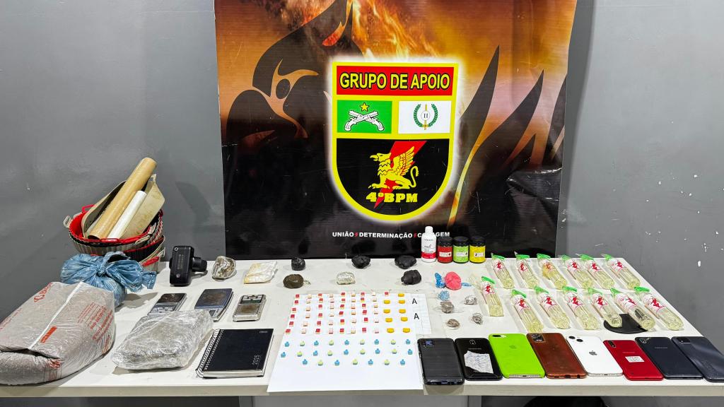 PM prende três homens e apreende maconha e drogas sintéticas em Várzea Grande e Cuiabá