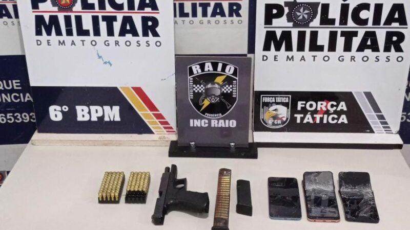 Menores são apreendidos com pistola quando se preparavam para matar rival de facção