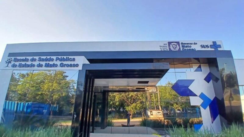 Obra da Escola de Saúde Pública está com 83% de execução