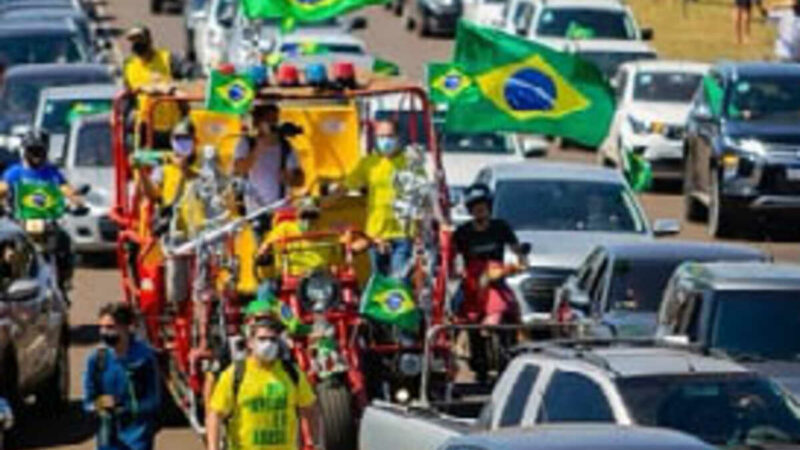 Bolsonaristas tentarão mostrar força em Mato Grosso do Sul neste domingo