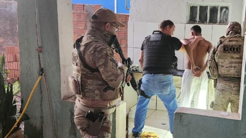 Homem que matou próprio pai e concunhado da ex-mulher é preso em VG