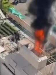 Incêndio atinge estrutura do Pantanal Shopping em Cuiabá