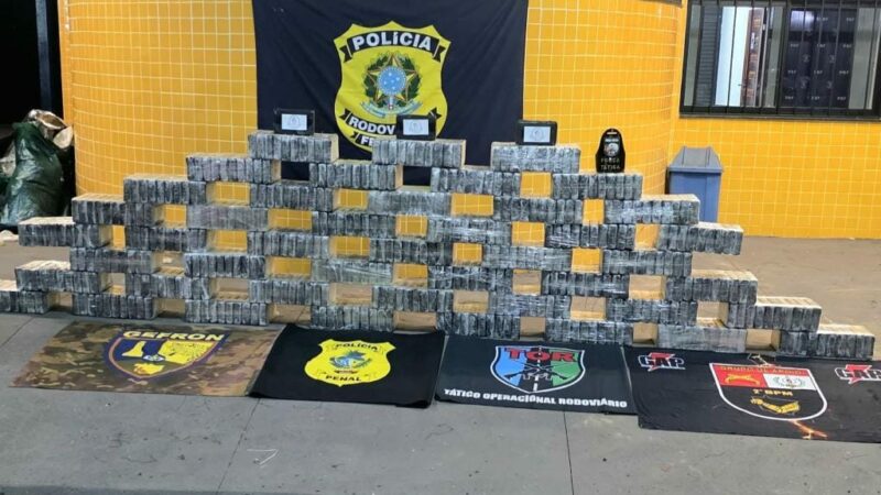 Operação apreende 510 quilos de cocaína e causa prejuízo de R$ 15 milhões às facções