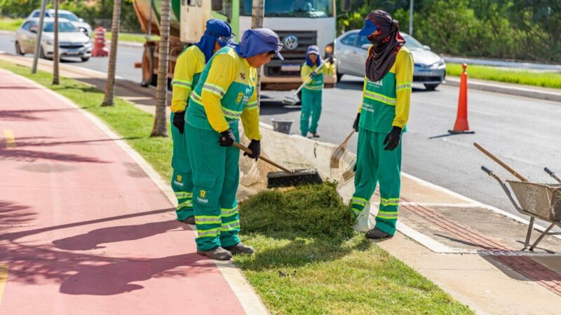 Avenida dos Trabalhadores recebe mutirão de limpeza e manutenção