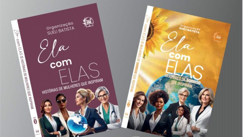 Coautoras dos livros “Ela com Elas” participam do lançamento na Academia Mato-grossense de Letras