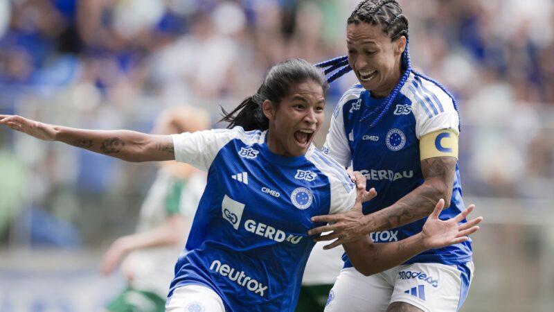 Cruzeiro perde do Palmeiras, mas vai a final do Brasileirão Feminino