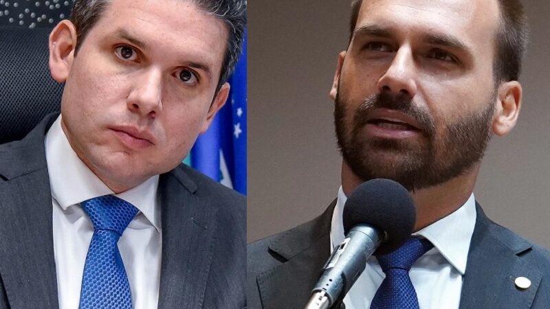 Hugo Mota encaminha pedido de “CASSAÇÃO” de Eduardo Bolsonaro PL-SP
