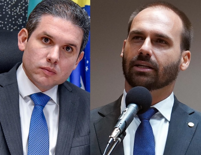 Hugo Mota encaminha pedido de “CASSAÇÃO” de Eduardo Bolsonaro PL-SP