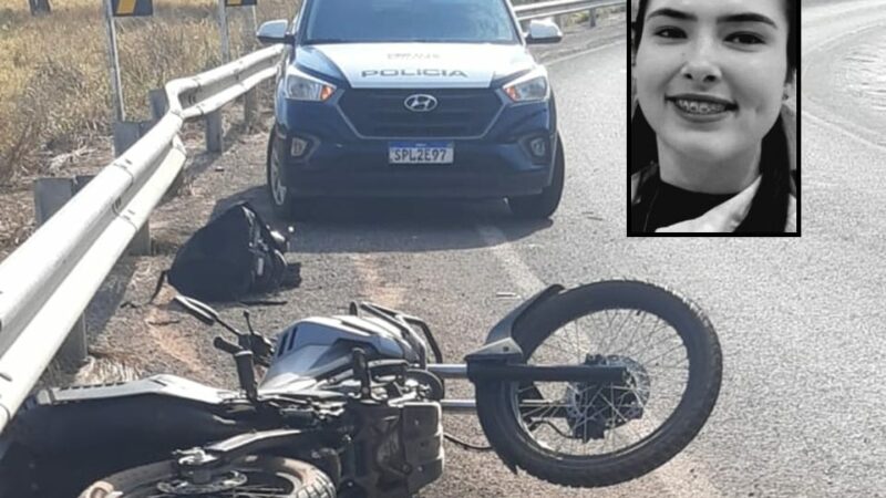 Jovem de 24 anos morre e irmã fica ferida após bater moto em mureta de rodovia no interior
