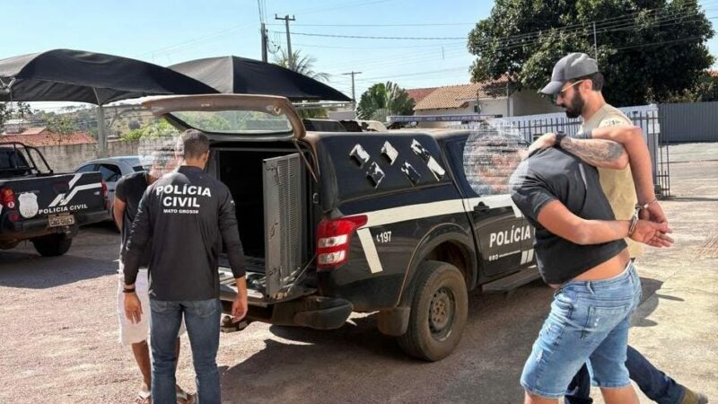 Membros de facção criminosa são presos pela PC após fazendeiro denunciar extorsão
