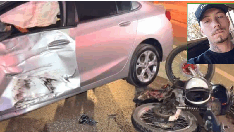 Motociclista de 25 anos morre após colisão com carro em avenida movimentada de Sinop