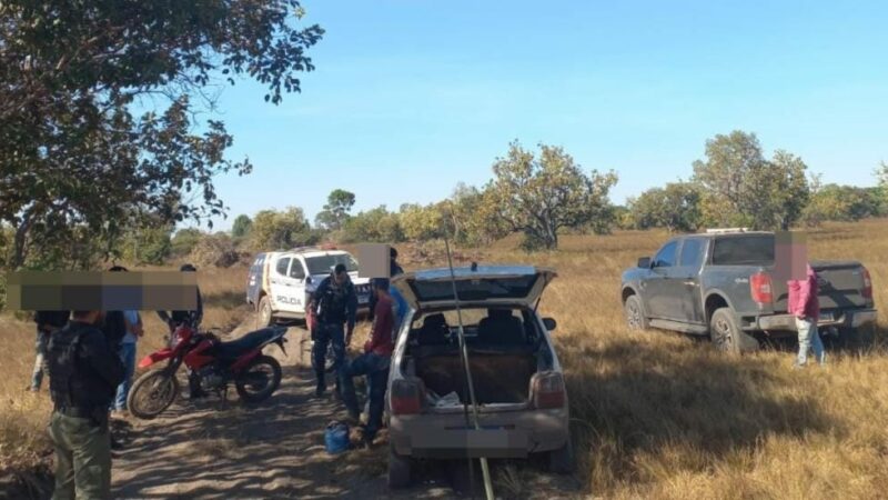 Polícia Militar prende seis grileiros e evita invasão de propriedade rural em MT