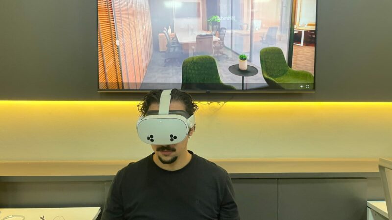 Empresa de MT leva realidade virtual para apresentar projetos de arquitetura e design em feira