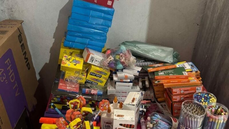Funcionário e comparsa que furtaram papelaria em VG são presos; prejuízo é de R$ 20 mil