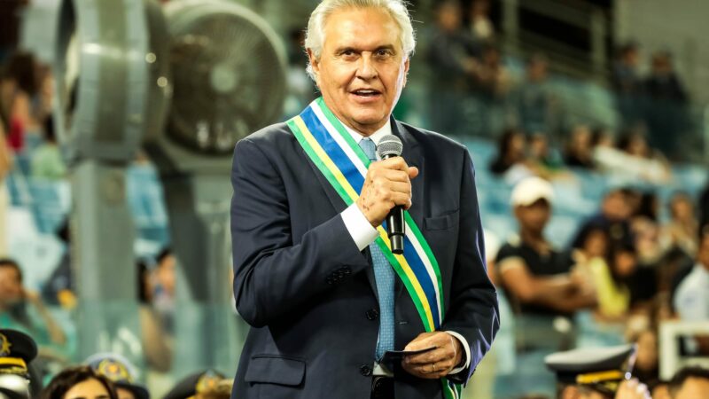 Governador de GO diz que só não disputa a presidência se Bolsonaro for candidato