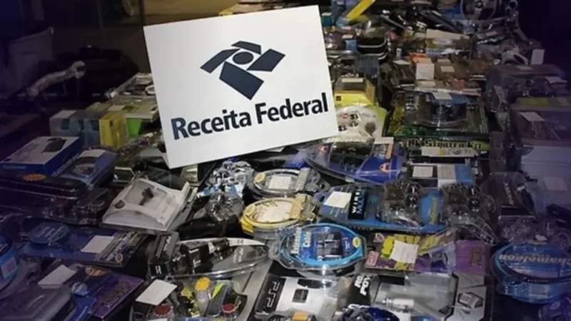 Leilão da Receita Federal oferece eletrônicos e outros itens com preços reduzidos