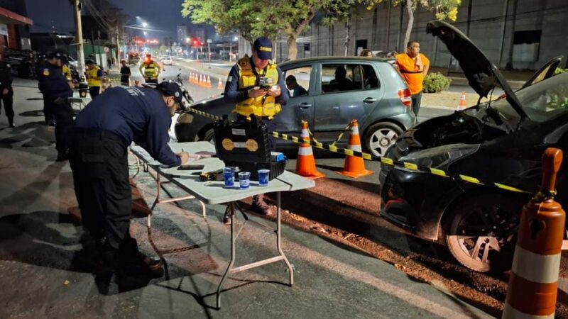 Operações Lei Seca resultaram na prisão de 16 condutores em Cuiabá