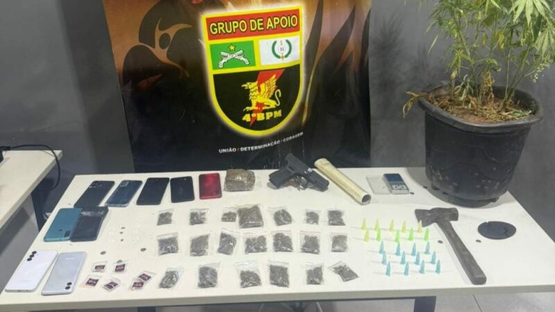 PM prende faccionados por sequestro mediante tortura e tráfico de drogas