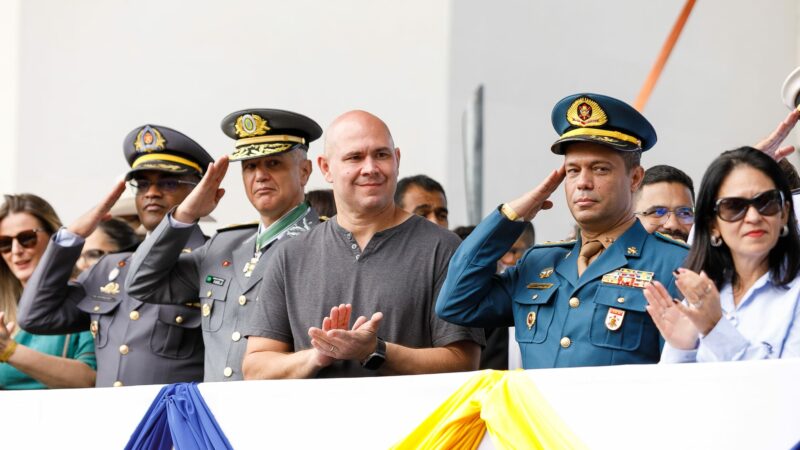 Prefeito celebra patriotismo e memória afetiva no desfile cívico de 7 de Setembro em Cuiabá