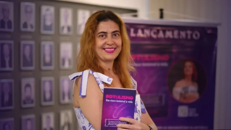 Servidora do TJDFT lança livro sobre botulismo e sua recuperação