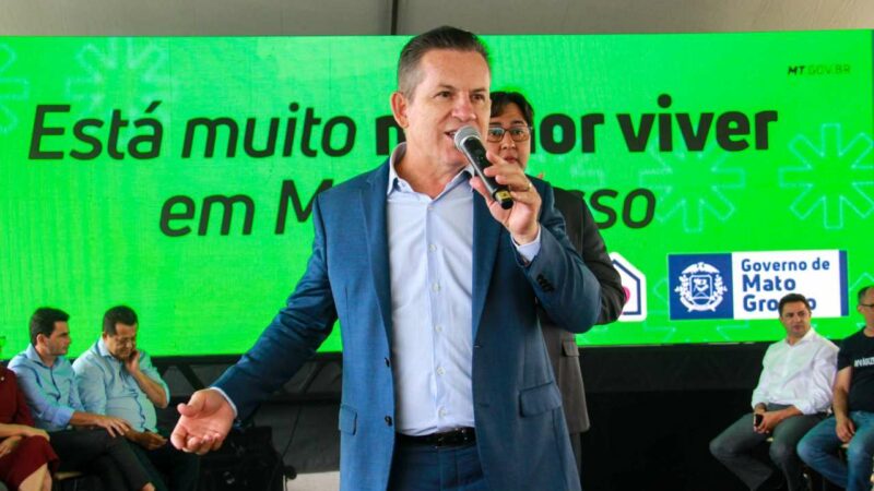 Mauro Mendes não participa de reunião com governadores no Rio de Janeiro