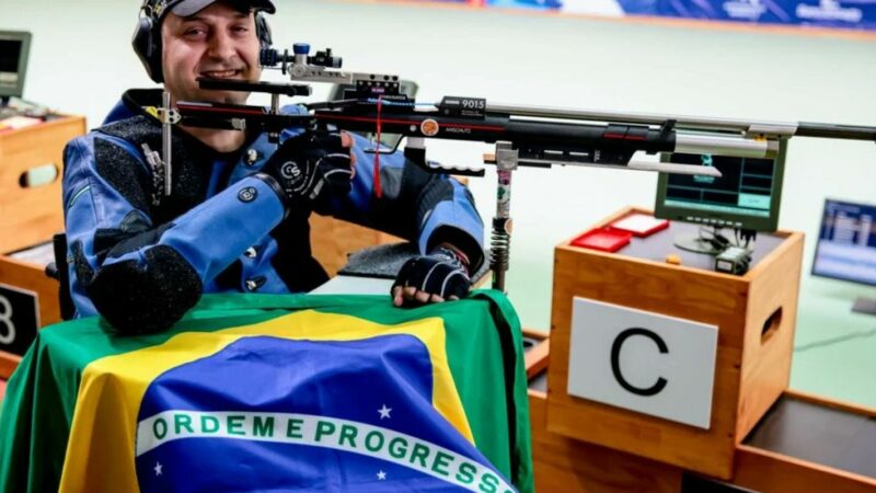 Tiro esportivo: Alexandre Galgani é bronze em etapa da Copa do Mundo