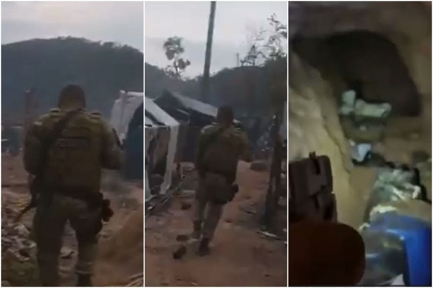 Polícia Federal confronta facção em garimpo ilegal em Mato Grosso