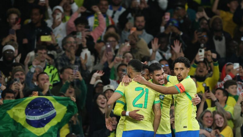 Brasil joga bem e derrota Senegal por 2 a 0 em amistoso em Londres