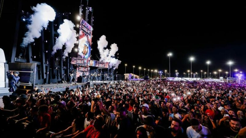 Evento teste leva 50 mil pessoas para show do cantor Natanzinho no Parque Novo Mato Grosso