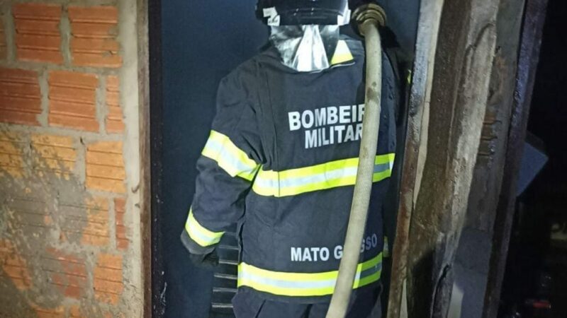 Homem é suspeito de incendiar casa após briga com a esposa em Campo Novo
