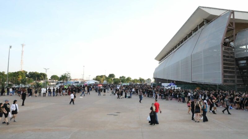 Maioria do público do show do Guns N’ Roses é de MT e 33% de outros estados, aponta pesquisa