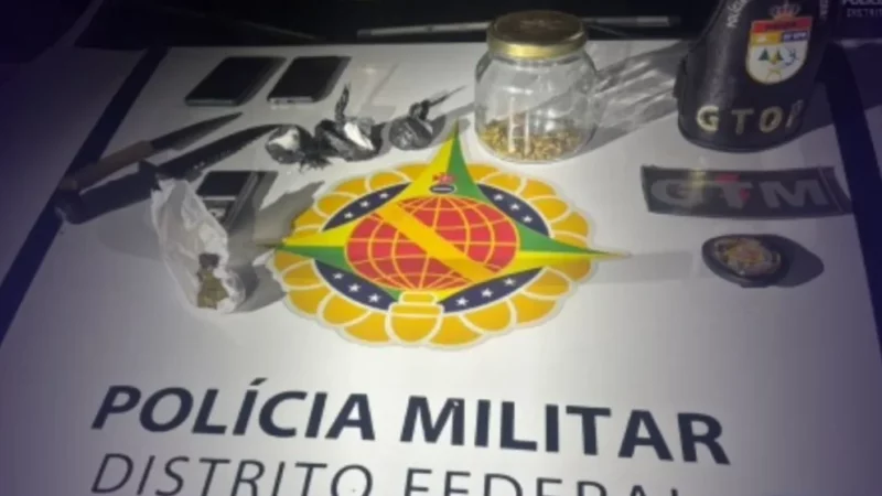 Reincidente em tráfico e porte ilegal de arma é preso no Del Lago pela PM