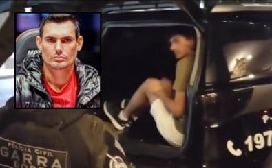Vídeo mostra empresário de MT sendo preso em hotel de luxo em SP durante torneio de pôquer