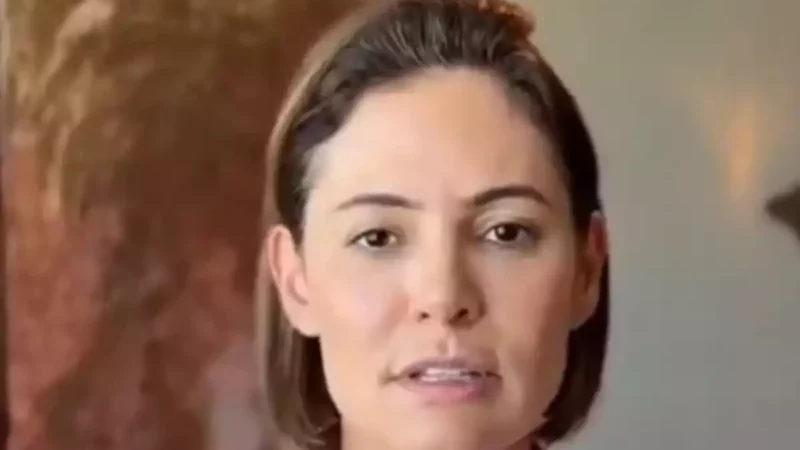 Michelle destaca visita da filha a Jair Bolsonaro na véspera de Natal