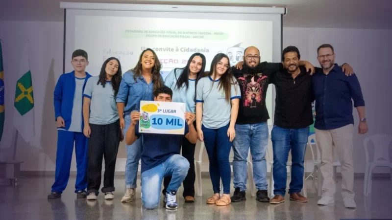 Projeto Educação Fiscal EnCena 2025 premia escolas com r$ 60 mil e celebra formação cidadã no DF