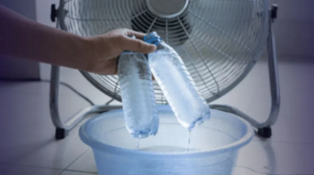 Truque do gelo e ventilador ganha destaque como solução acessível para o calor