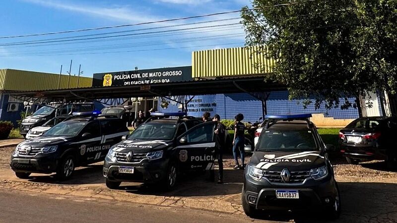 Polícia Civil prende homem em flagrante por descumprimento de medida protetiva em Água Boa