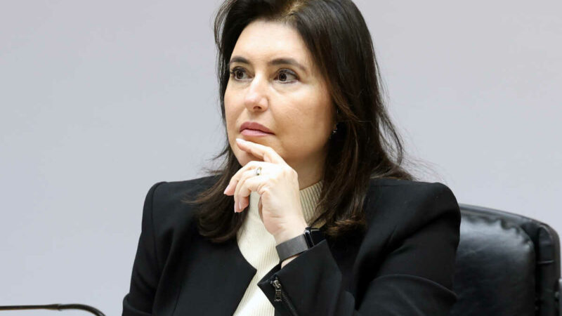 Simone Tebet está cada vez mais perto de São Paulo e de trocar MDB pelo PSB