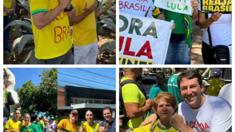 Acorda Brasil leva apoiadores da direita às ruas de Campo Grande neste domingo