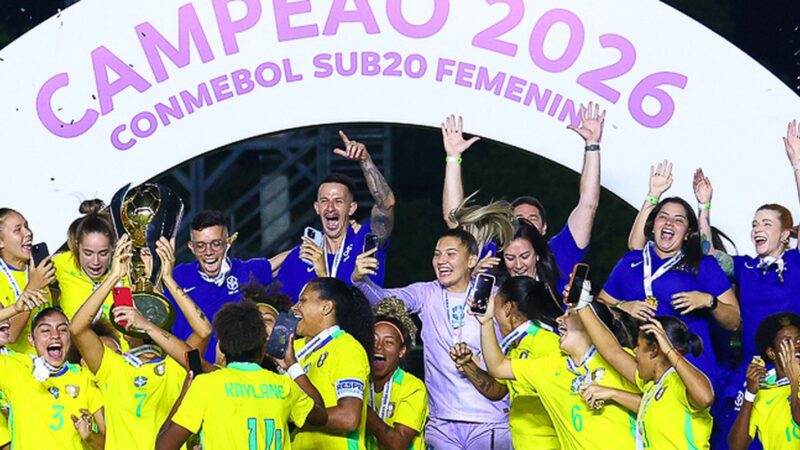 Brasil é campeão sul-americano sub-20 feminino