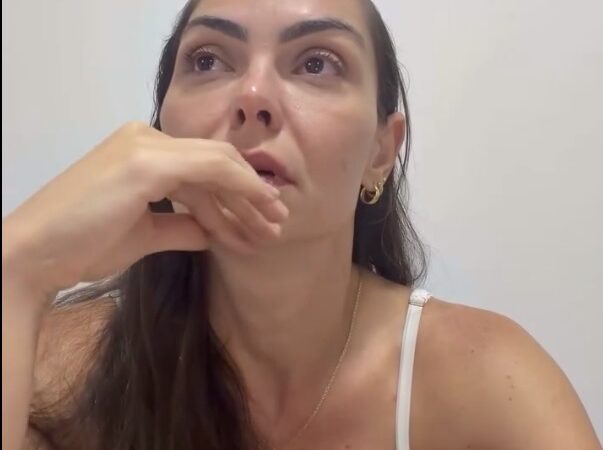 Fisioterapeuta Aline Petri publicou um desabafo nas redes sociais após sobreviver a uma tentativa de feminicídio cometida pelo ex-marido